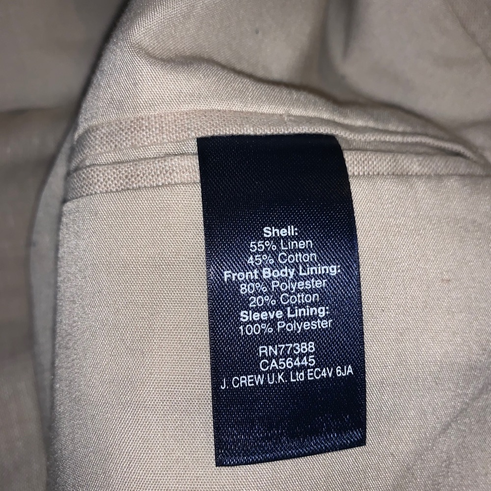J. Crew - Unstructured Linen Jacket - Picture 6 of 6
